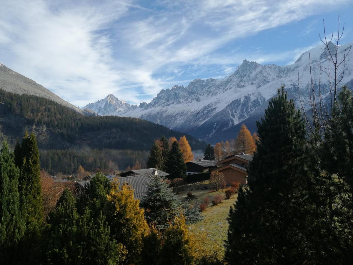 Thendia Montblanc Villa Les Houches Exteriör bild