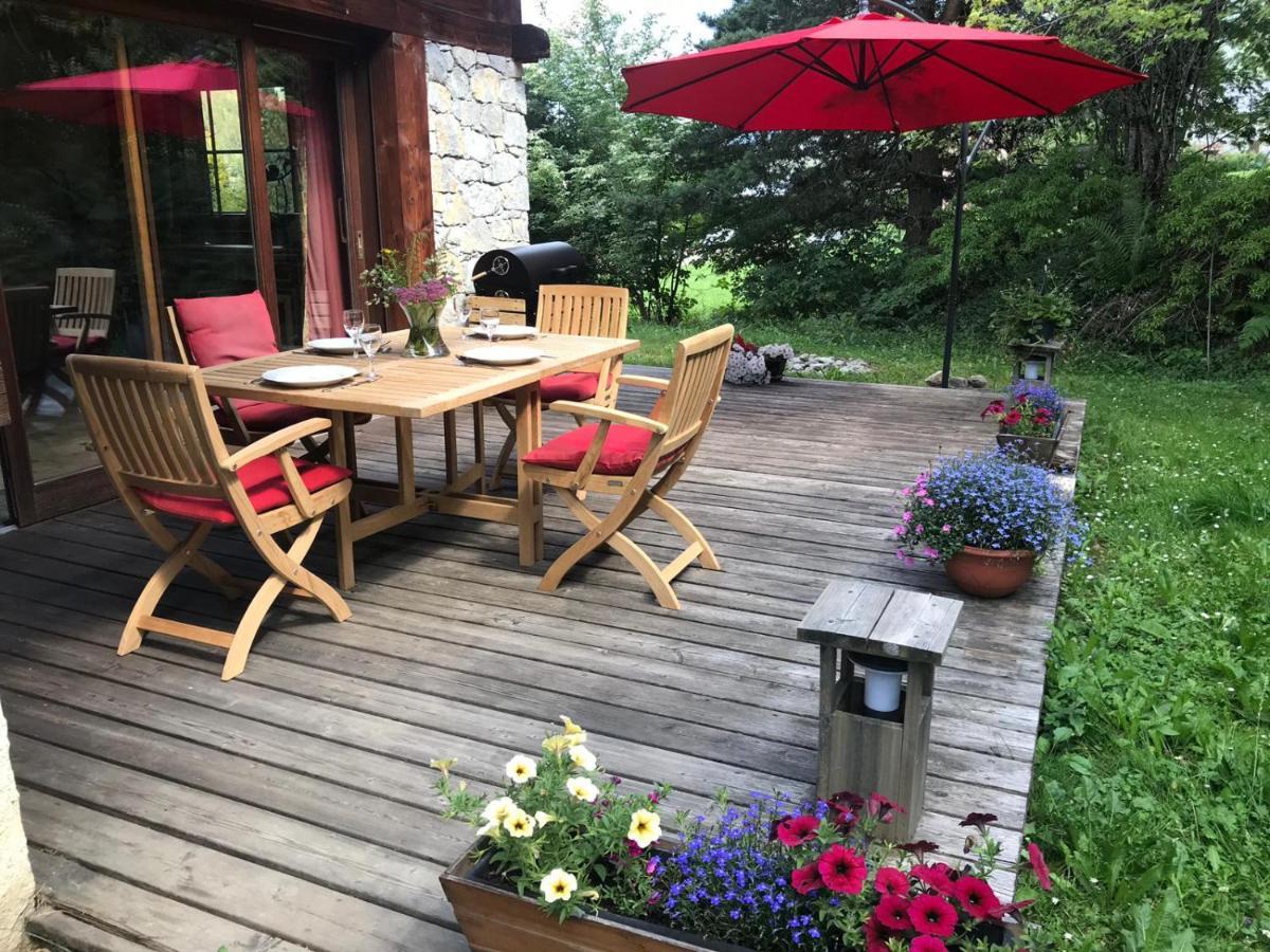 Thendia Montblanc Villa Les Houches Exteriör bild