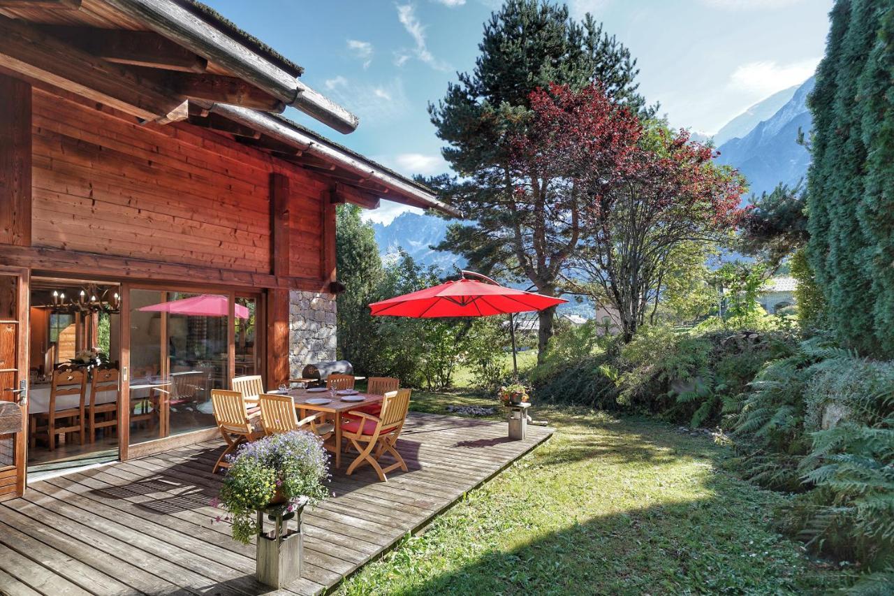 Thendia Montblanc Villa Les Houches Exteriör bild