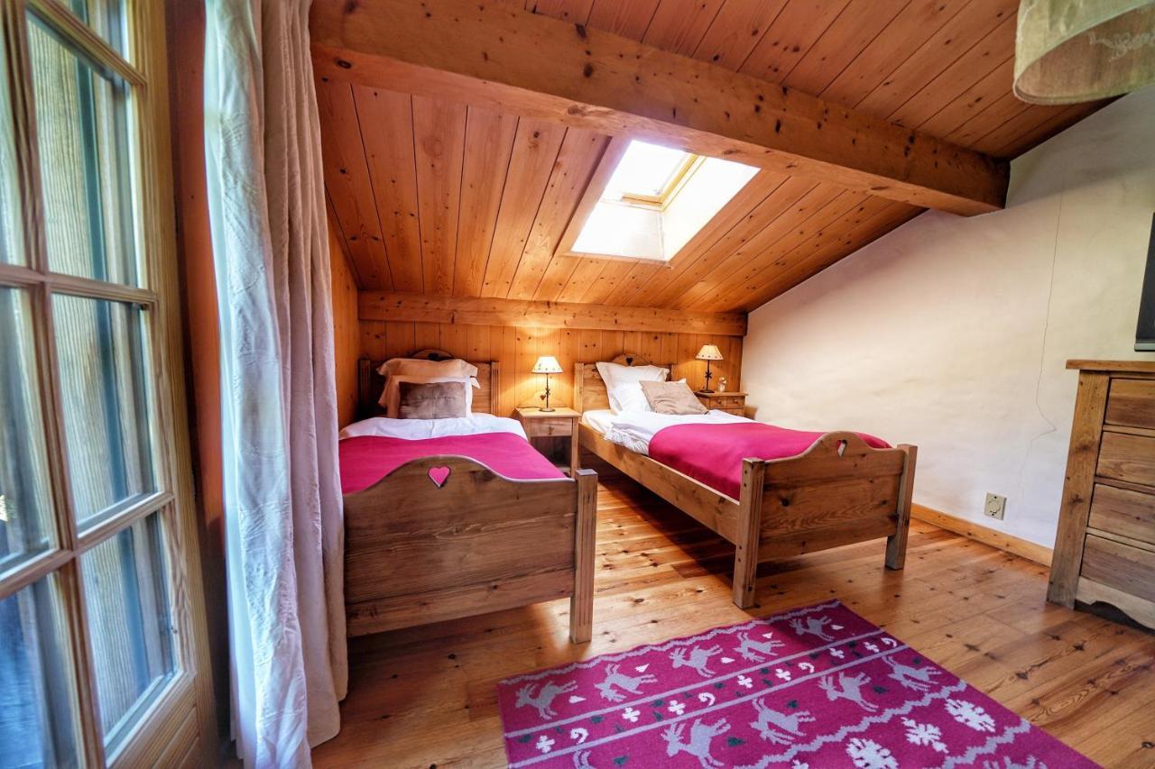 Thendia Montblanc Villa Les Houches Exteriör bild