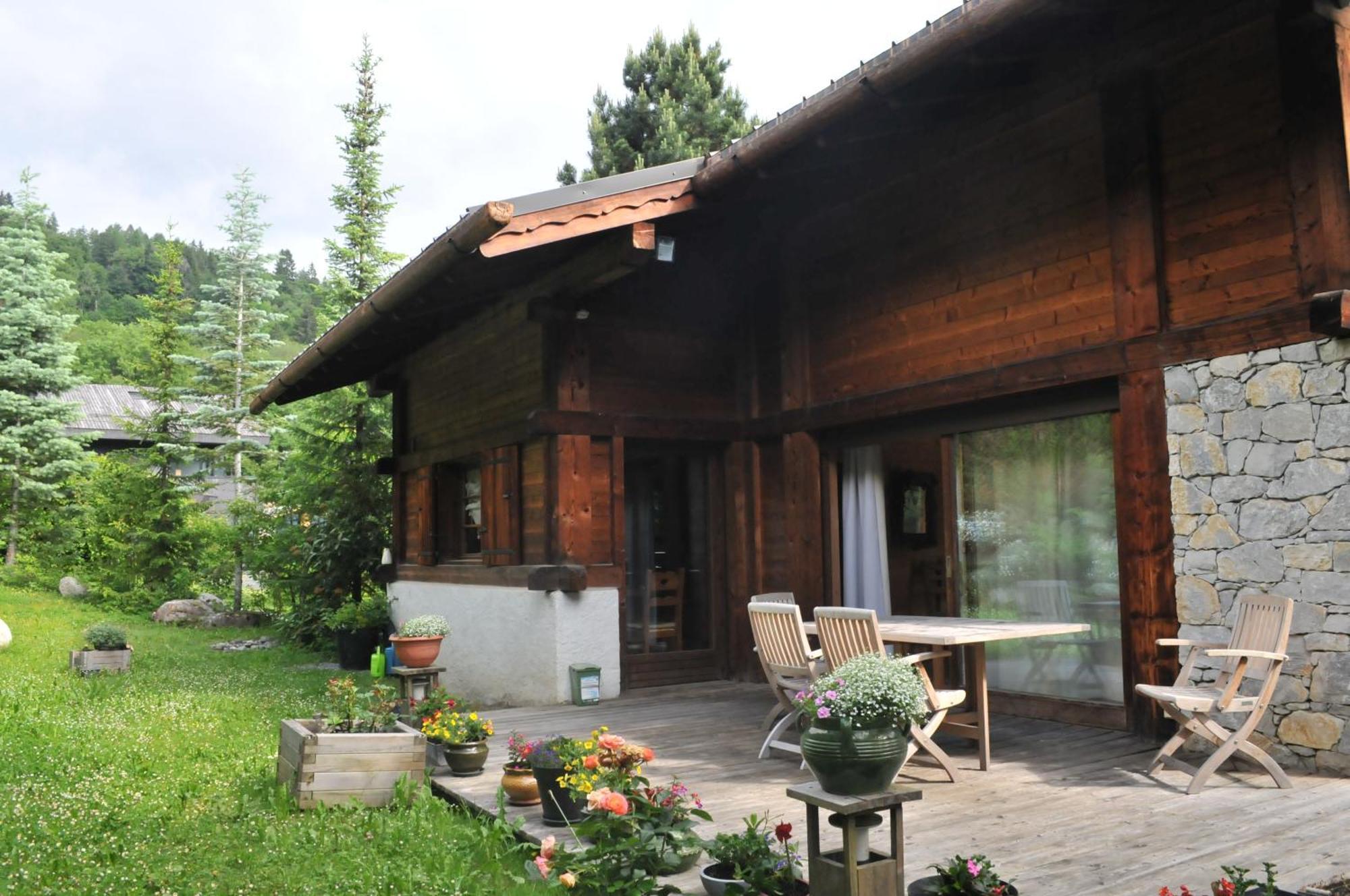 Thendia Montblanc Villa Les Houches Exteriör bild